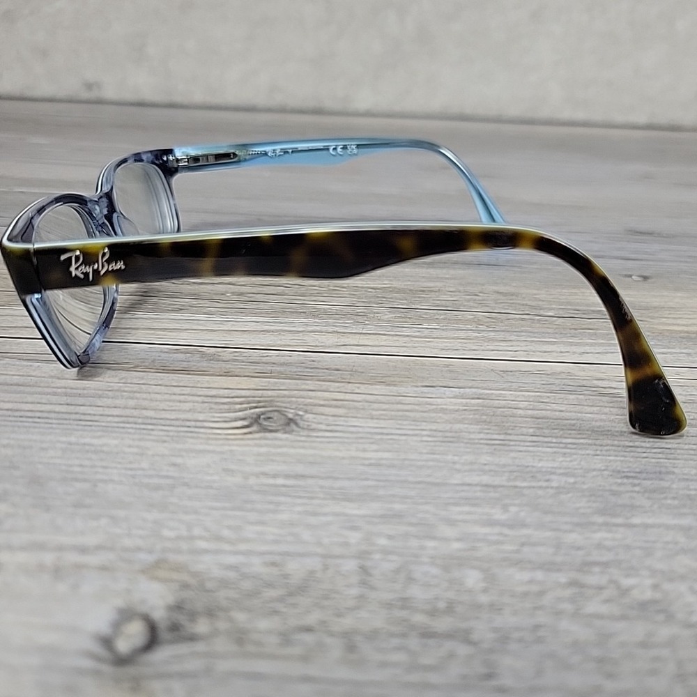 RAY-BAN RB5150 5023 Eyeglasses Frames 50-19 135mm Havana Tortoise Blue‎ - Picture 3 of 11